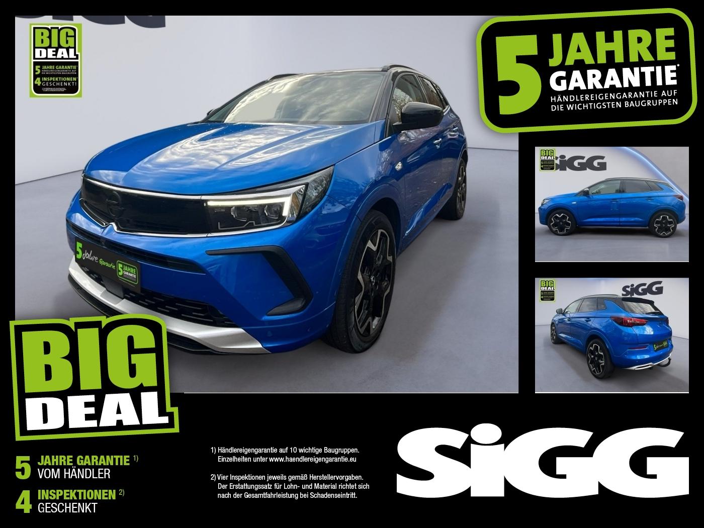 Opel Grandland 1.2 Ultimate 2xKlima, AHK, Automatik