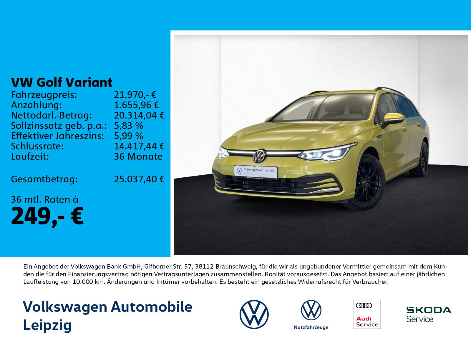 Volkswagen Golf VIII Variant Style 1.5 TSI *Navi*IQ.Light*A