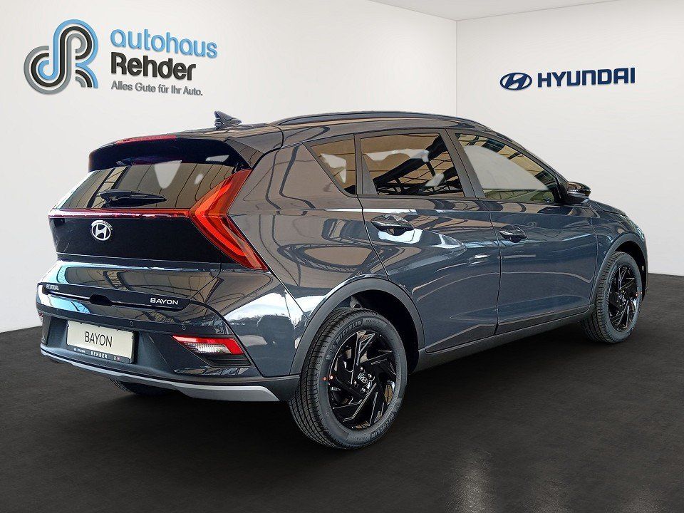 Hyundai BAYON 1.0 T-GDI (90 PS) 7-DCT Blackline imagem 3