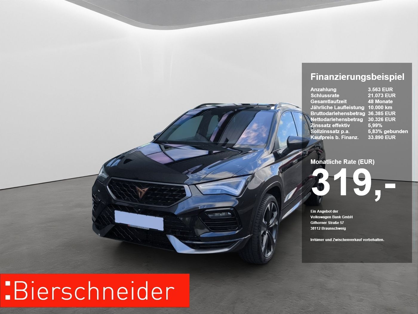Cupra Ateca 2.0 TSI DSG 4Drive