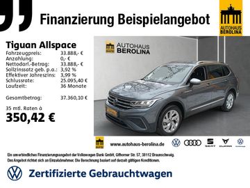 Volkswagen Leasingangebot: Volkswagen Tiguan Allspace 1.5 TSI Life DSG *7-Sitzer*AHK*