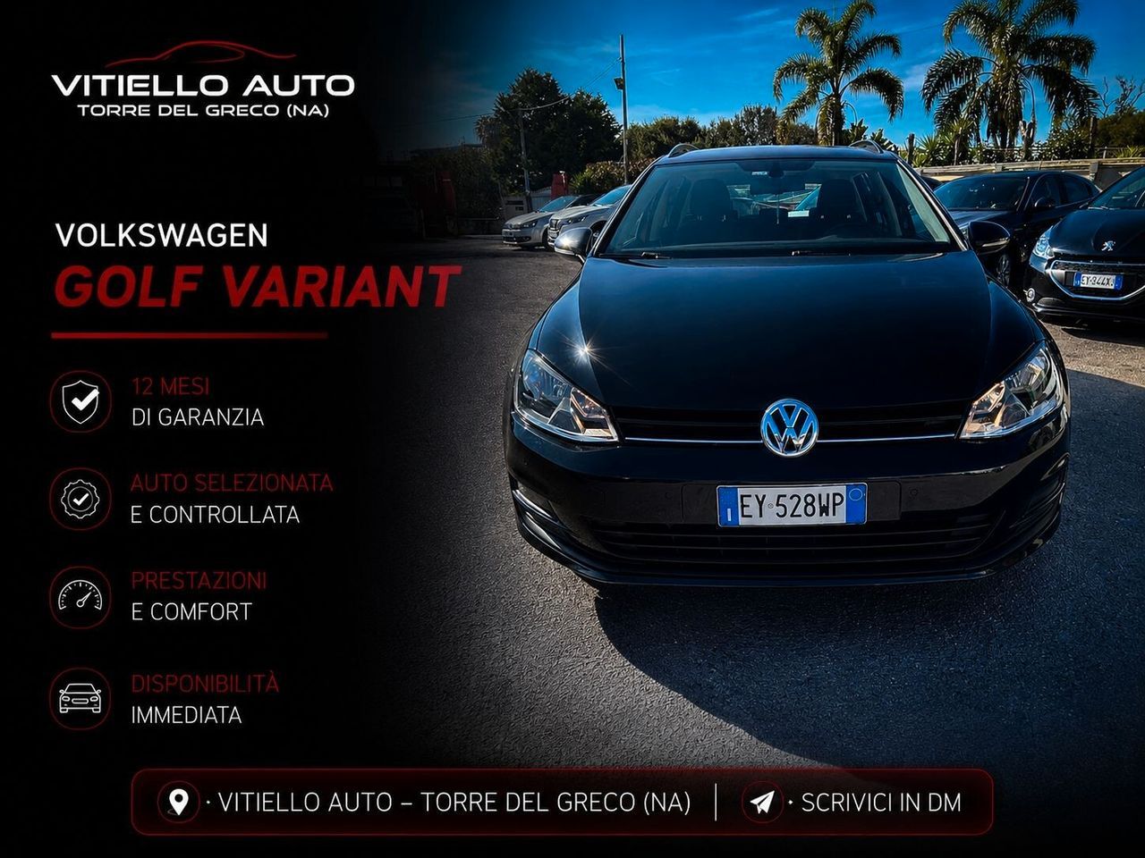 Volkswagen Volkswagen Golf Variant 1.6 TDI 110 CV 5p. Comfo
