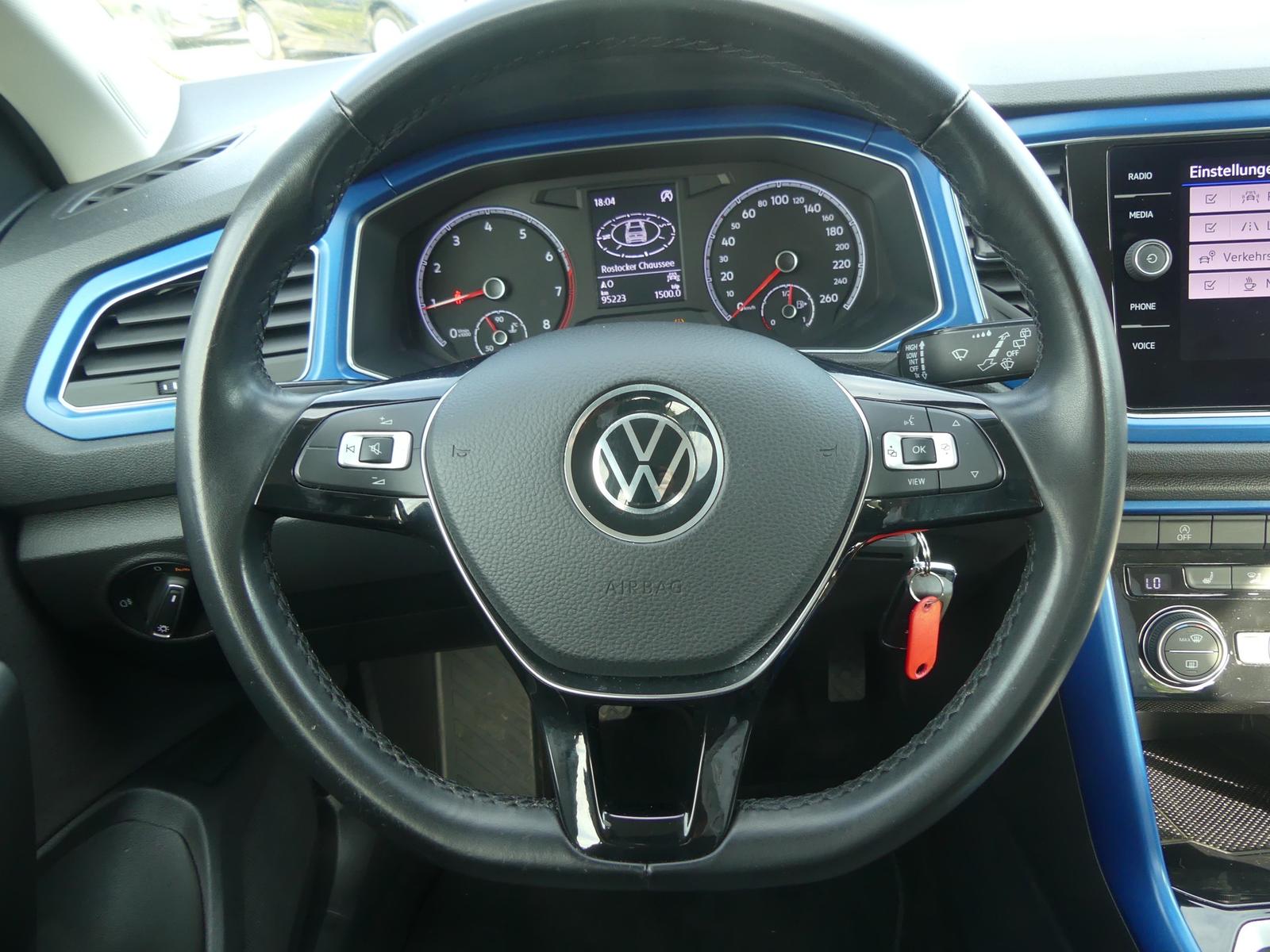 Volkswagen T-Roc 1.5 TSI Standheizung Navi Sitzheizung Spur, миниатюра 16