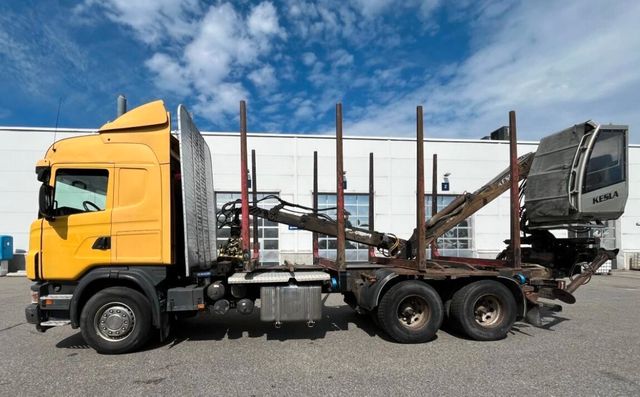 Scania G480, 6x4, FULL CABIN LOGLIFT