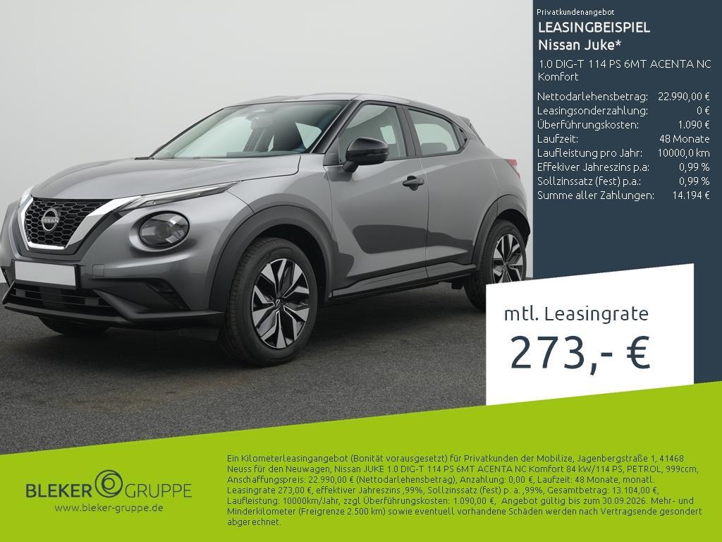 Nissan Juke 1.0 DIG-T 114 PS 6MT ACENTA NC Komfort