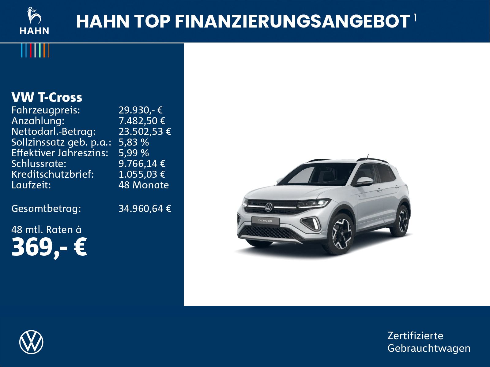 Volkswagen T-Cross 1.5TSI DSG R-Line Matrix AHK CAM Nav ACC foto 2