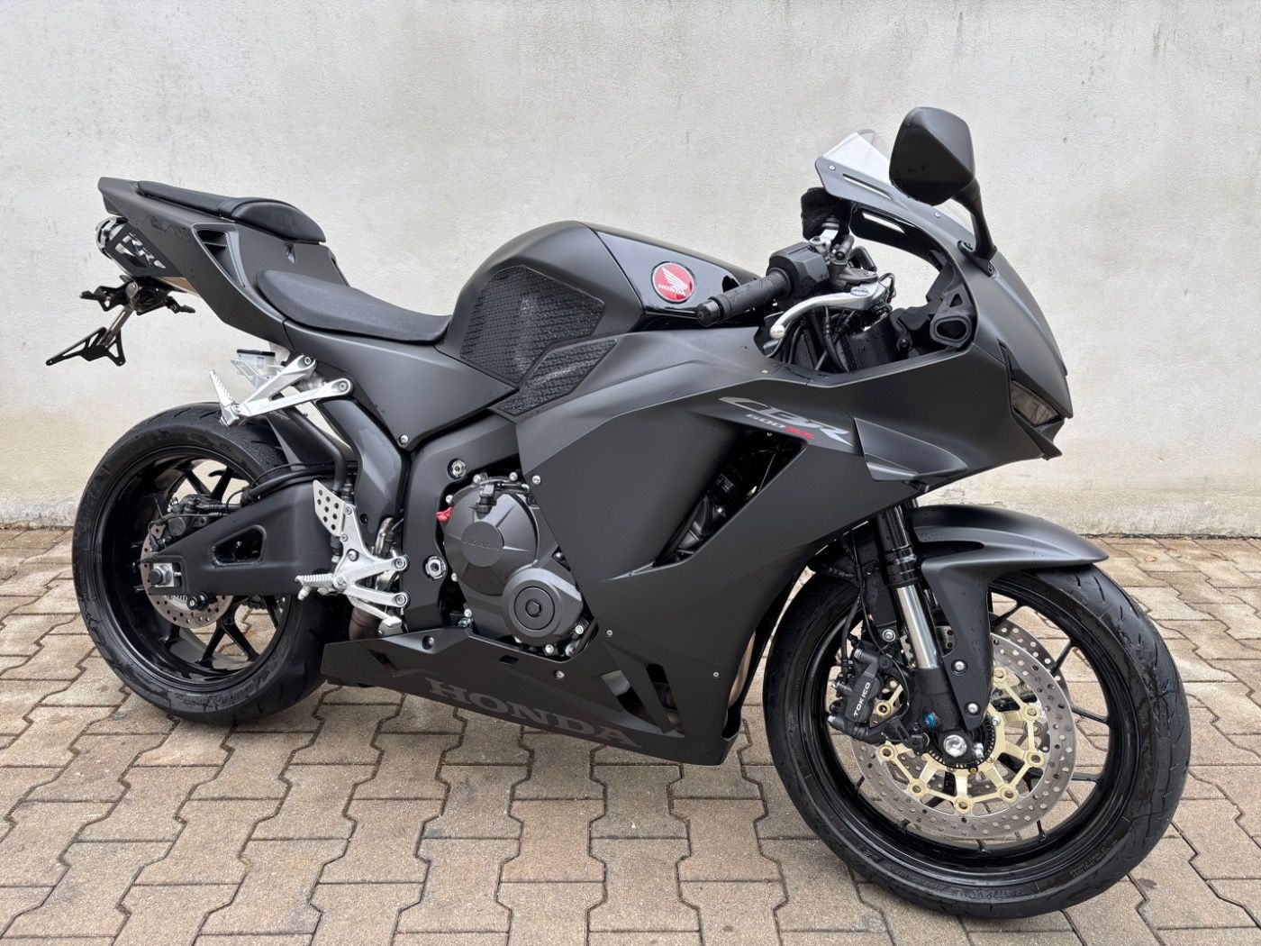 Fahrzeugabbildung Honda CBR 600 RR kurzer Kennzeichenhalter