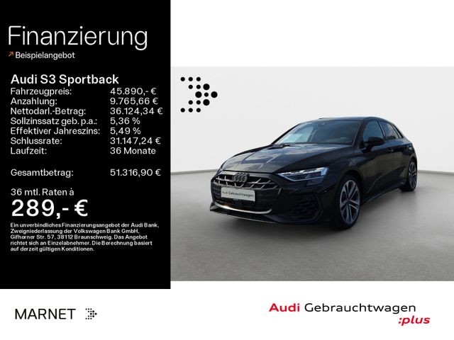 AUDI S3 Sportback TFSI qu*Navi*Matrix*SONOS*HUD*Pano*