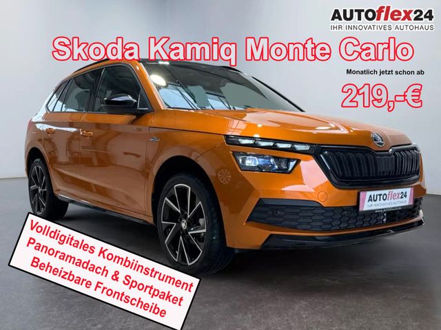 Skoda Kamiq Monte Carlo 1,5 TSI DSG Klimaa/Spur/ACC...