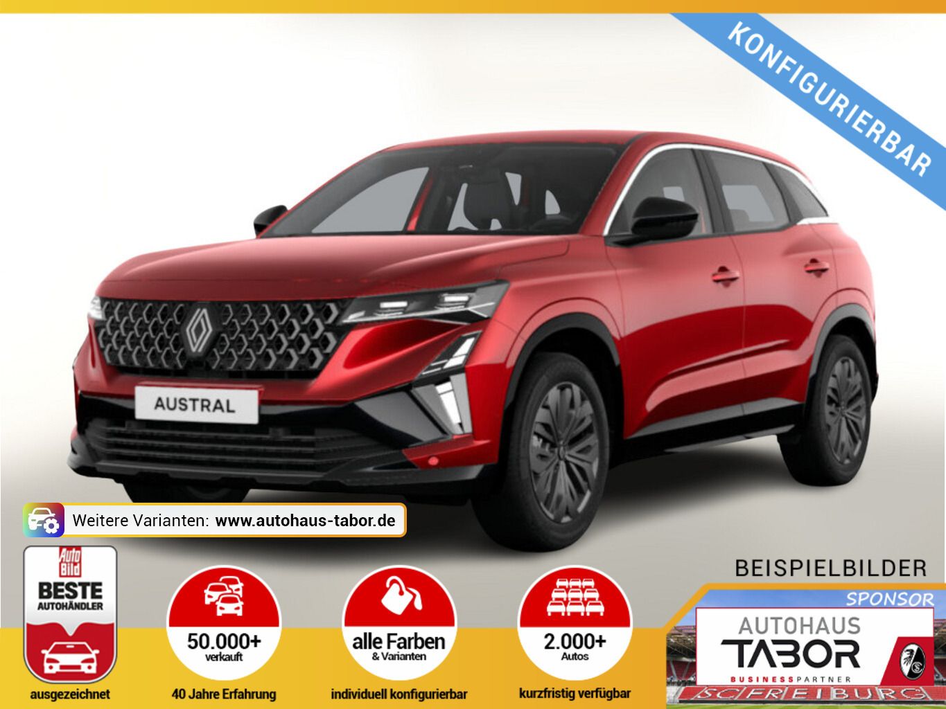 Renault AUSTRAL Evolution Full Hybrid E-Tech UVP-12%*