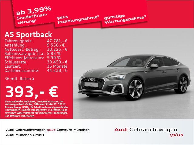 Audi A5 Sportback 40 TDI qu. S tronic S line business