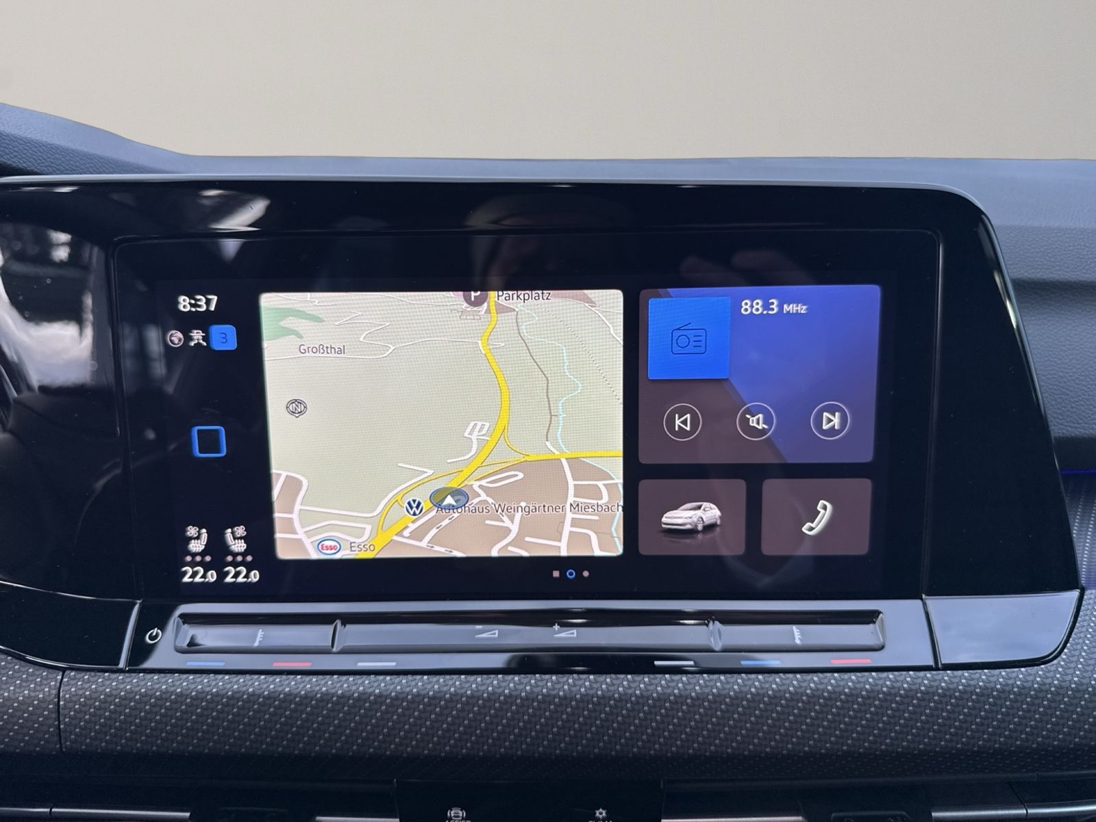 Golf VIII R, Pano, Nappa, Akra, DCC, BlackStyle