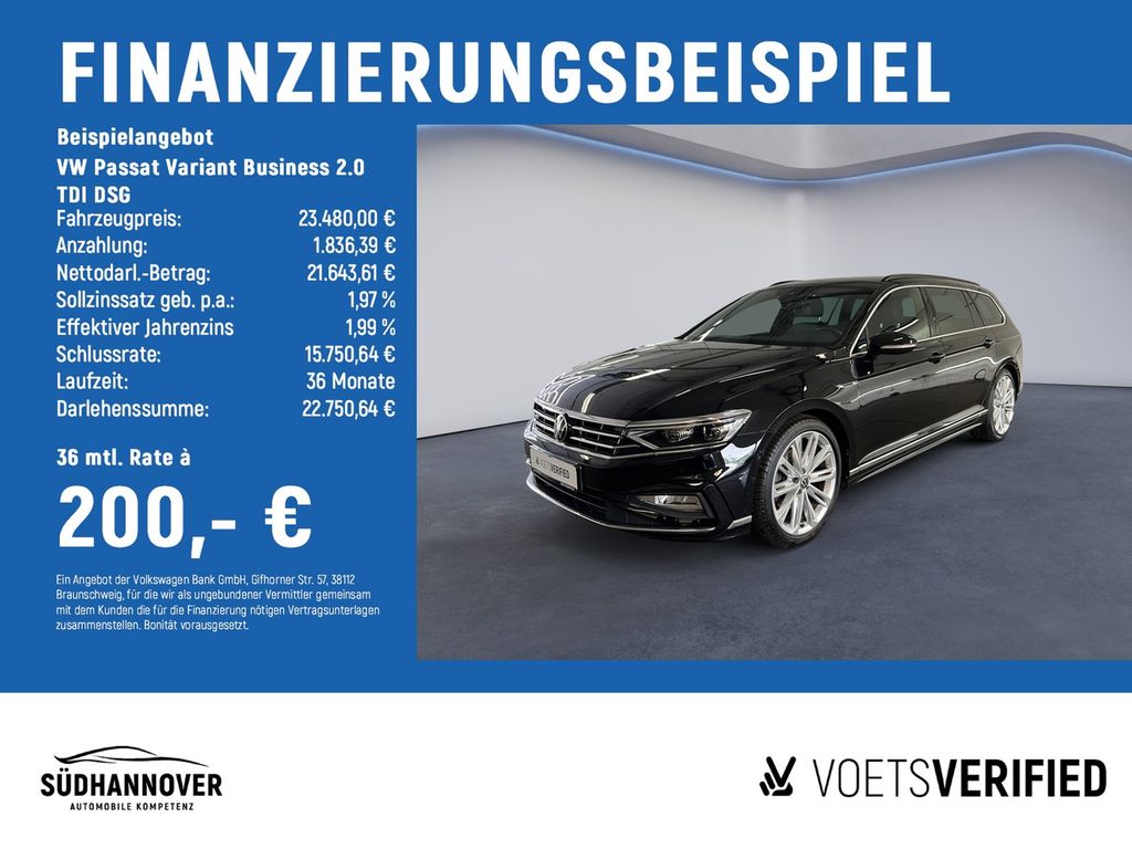 Volkswagen Passat Variant Business 2.0 TDI DSG RearView+MAT