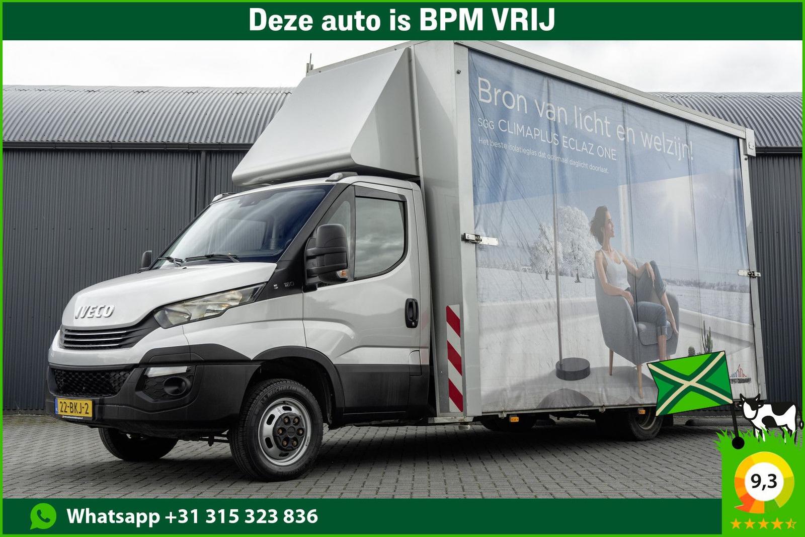 Iveco Daily 50C18 | Glasresteel | Automaat | 180 PK |
