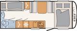 Dethleffs 535 QSK - Dethleffs Wohnwagen