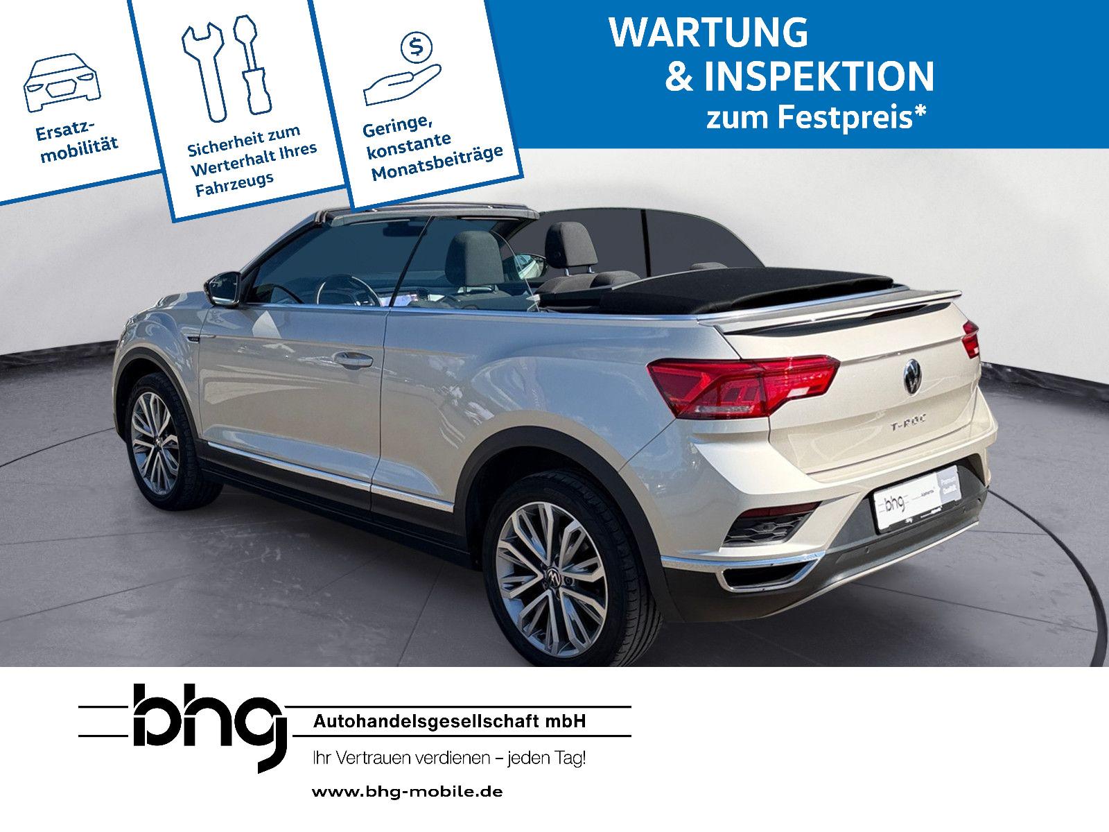 Volkswagen T-Roc Cabriolet 1.5 TSI Style ACC PDC SHZ LED, миниатюра 4