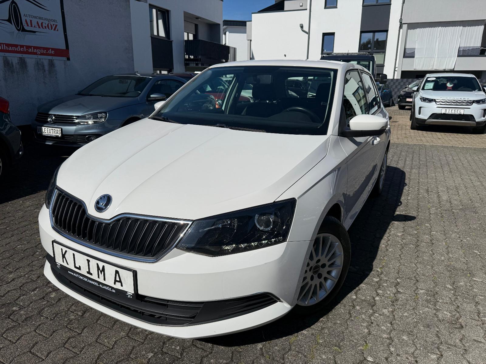 Skoda FABIA LED KLIMA 1.HAND Tüv-07-2027 ALU Euro6