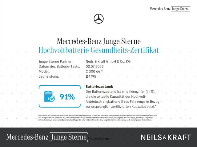 MERCEDES-BENZ C 300 de T AVANTGARDE+EXCLISIVE+FAHRASSIST+360