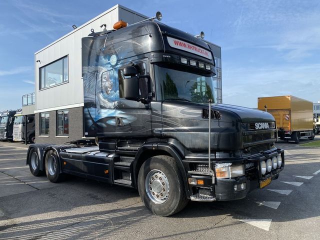 Scania T164-580 V8 6X2 + RETARDER + KIEPHYDRAULIEK - EU