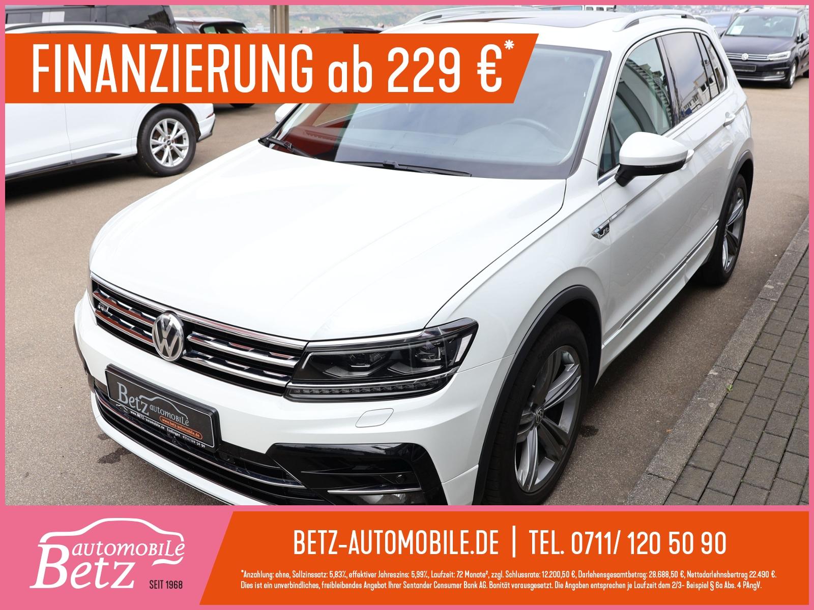 Volkswagen Tiguan R-Line Highline Pano AHK RFK ACC