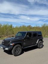 Jeep Wrangler 2.0 4xe Unlimited Sahara Automatik ... - Jeep Wrangler Sahara mit Hybrid-Antrieb (Benzin/Elektro)