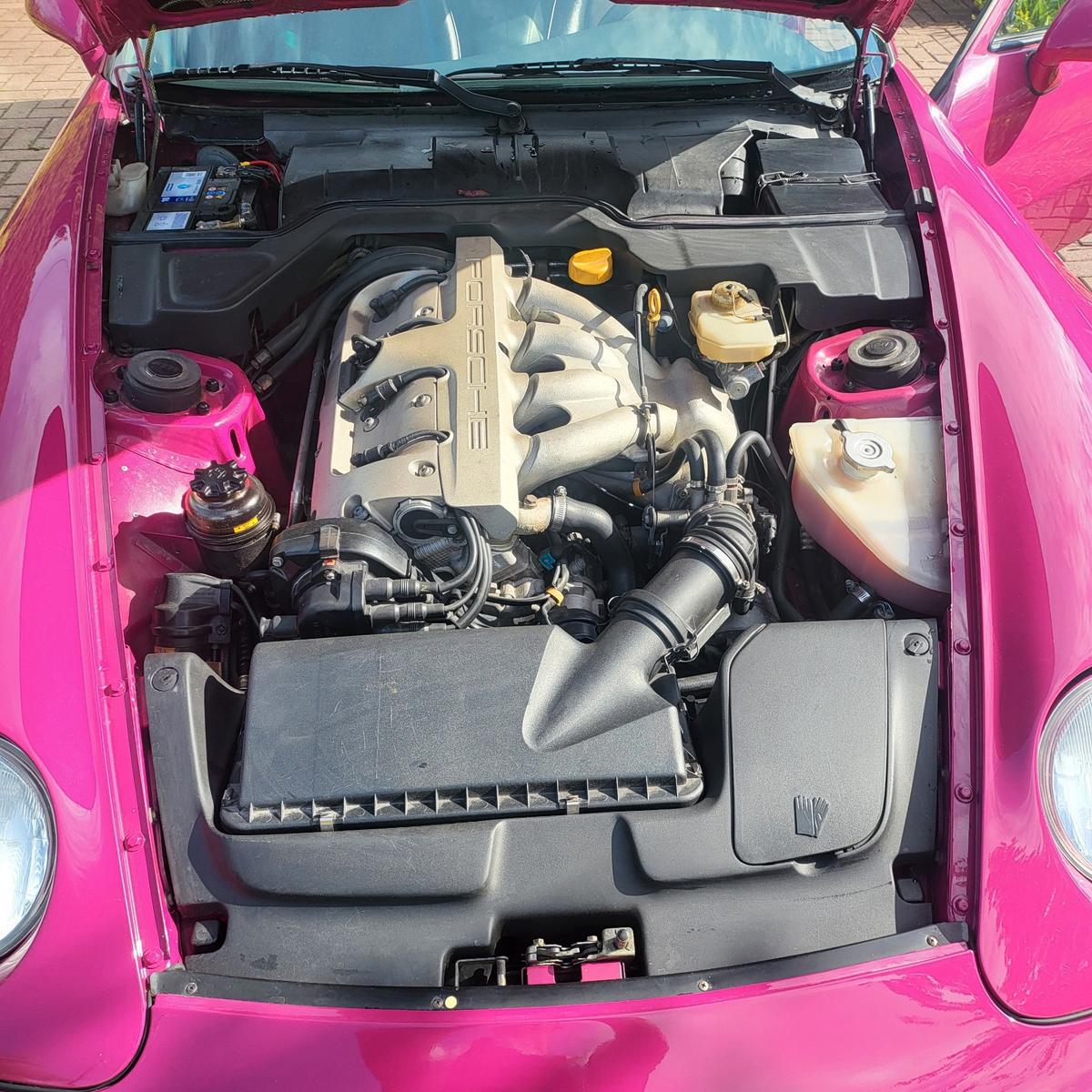 Porsche 968 in Sternrubin/Schwarz extrem selten TOP 