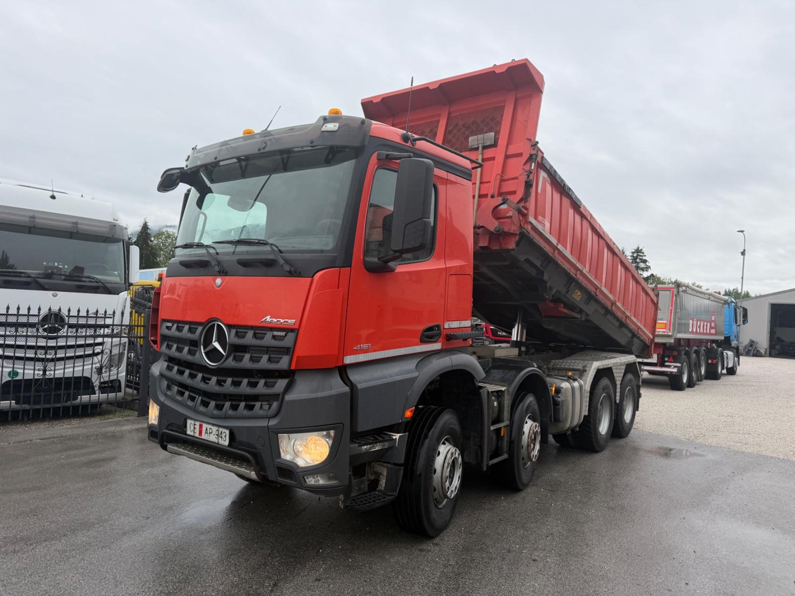 Mercedes-Benz AROCS 4151 EURO6 RETARDER 8X4 BORDMATIC