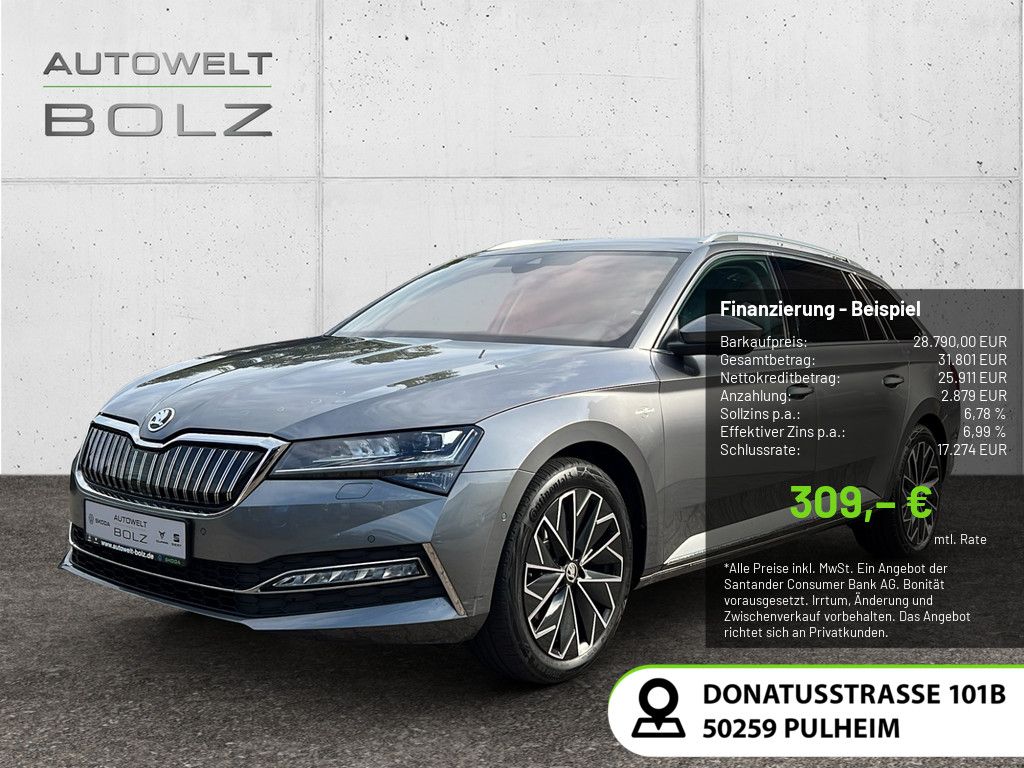 Skoda Superb Combi 1.4 TSI L&K iV MATRIX-LED AHK 360°