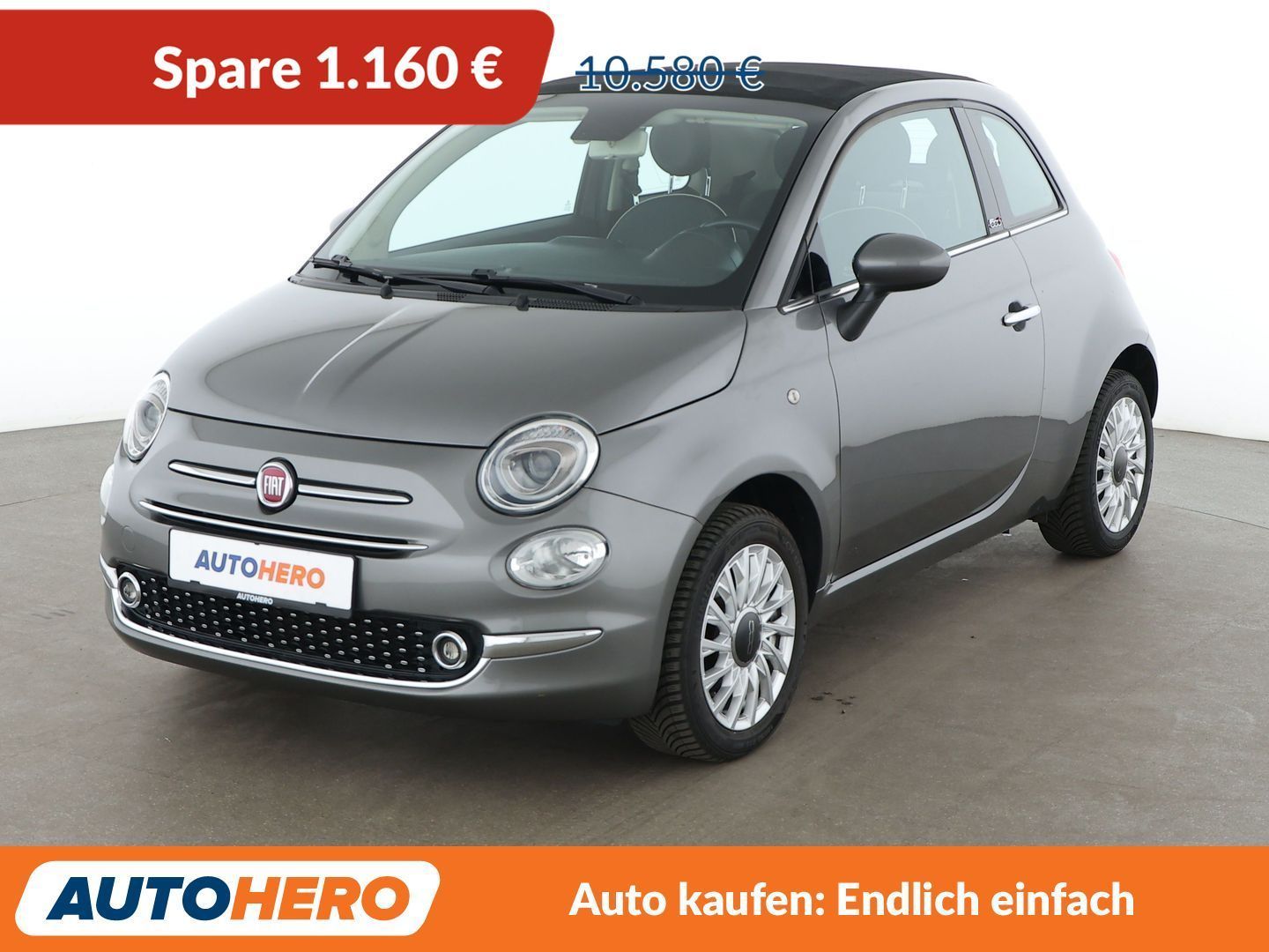 Fiat 500C 1.2 Lounge*PDC*KLIMA*TEMPO*GARANTIE*