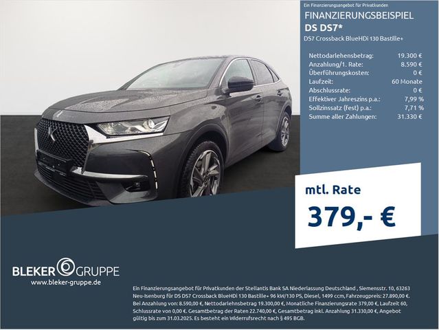 DS Automobiles DS7 Crossback BlueHDi 130 Bastille+