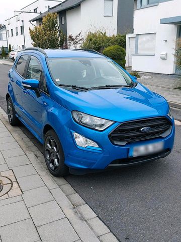 Ford Eco Sport ST-Line in blau metallic