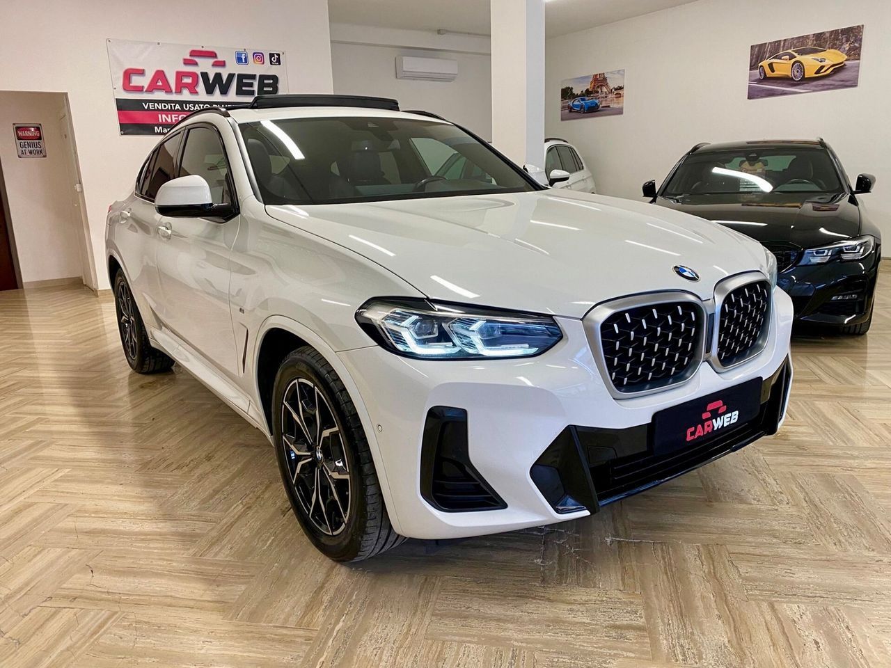 BMW X4 Xdrive MSPORT 2.0d 190cv TETTO 2022 imagem 3