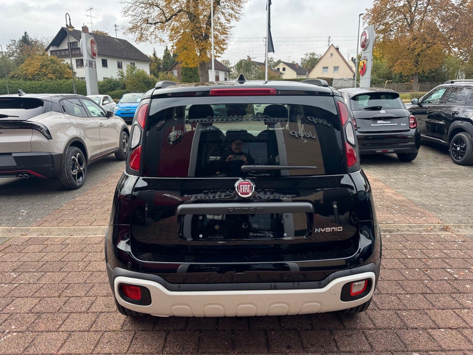 Fahrzeugabbildung Fiat Panda Pandina Cross Carplay Android Klima