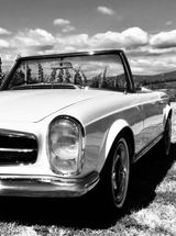 Mercedes-Benz 230SL, aus Südfrankreich, Zustand 2,Top Fahrzeug - Mercedes-Benz 230 aus 1964: 230sl