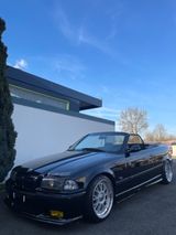 BMW 320I E36 CABRIO /M-PAKET/HARDTOP/LAUT/TIEF/TÜV - BMW: Roadster, Schwarz, E36