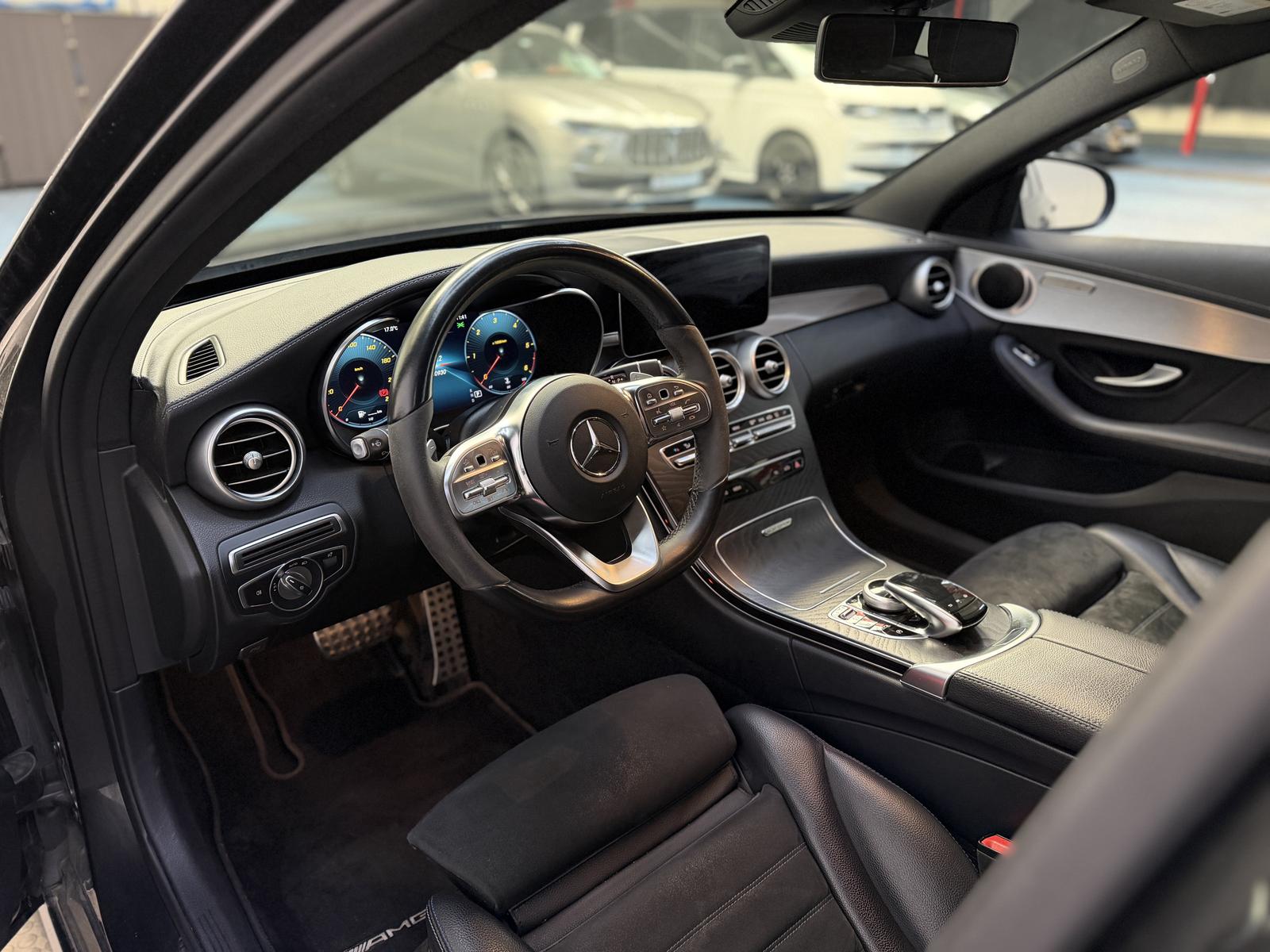 Mercedes-Benz C-Class d T Night Edition AMG-Paket 5J.Garantie, миниатюра 13