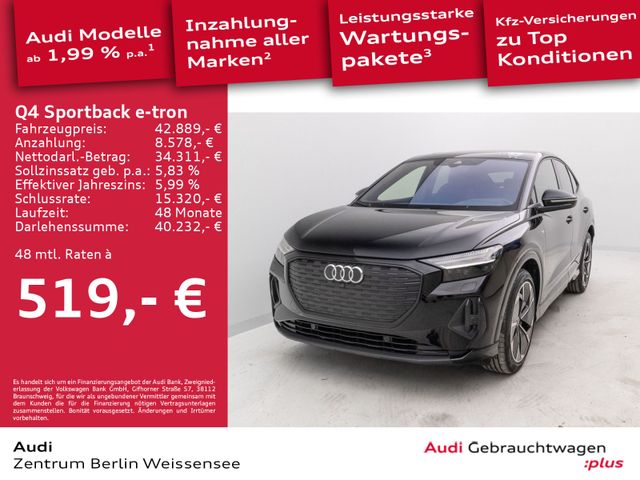 Audi Q4 Sportback 40 e-tron*S-LINE*SONOS*RFK*HUD*PAN*