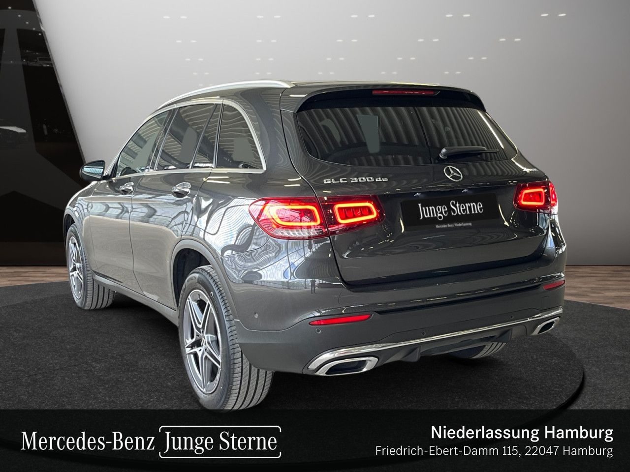 Mercedes-Benz GLC 300 de 4M AMG Navi Dist Tw Pano LED Amb AHK foto 10