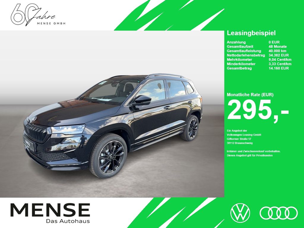Karoq 1.5 TSI ACT Sportline Matrix AHK 4xSHZG LM