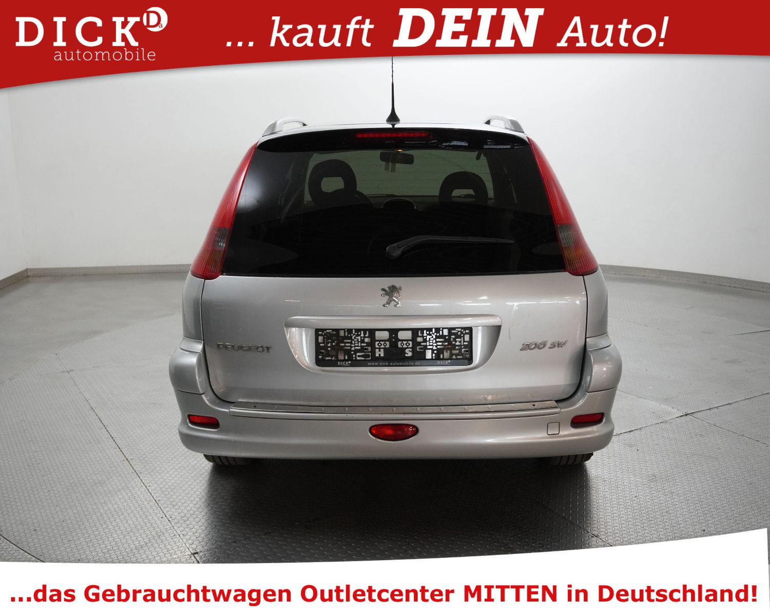 Fahrzeugabbildung Peugeot 206 SW 1.4 Quiksilv GEPFLEGT+TÜV 8/2027+CLIMATRO