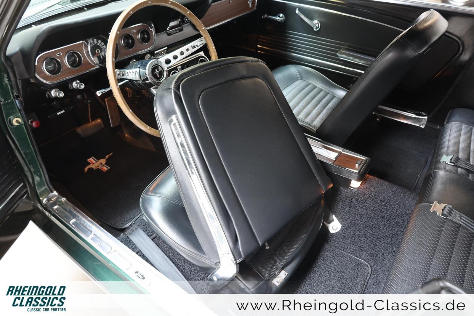 Ford Mustang 289 Coupé V8 Bullitt Green, Automatik
