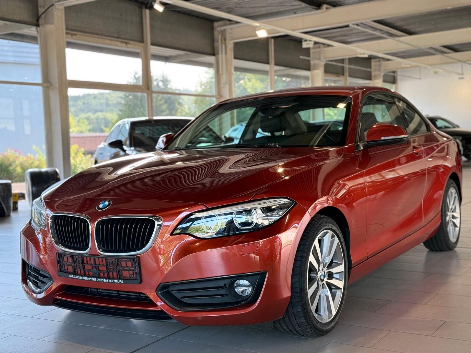 BMW 218i Coupe Advantage COUPE Aut. LED LEDER