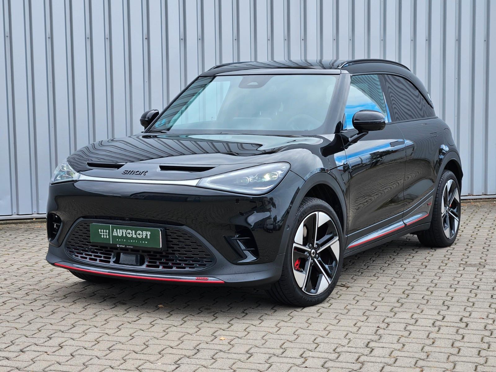 Smart #1 Brabus 428 ch AWD • Batterie SOH 97 % • Toit pano • Affichage Tête Haute • Caméra 360° • Son Beats