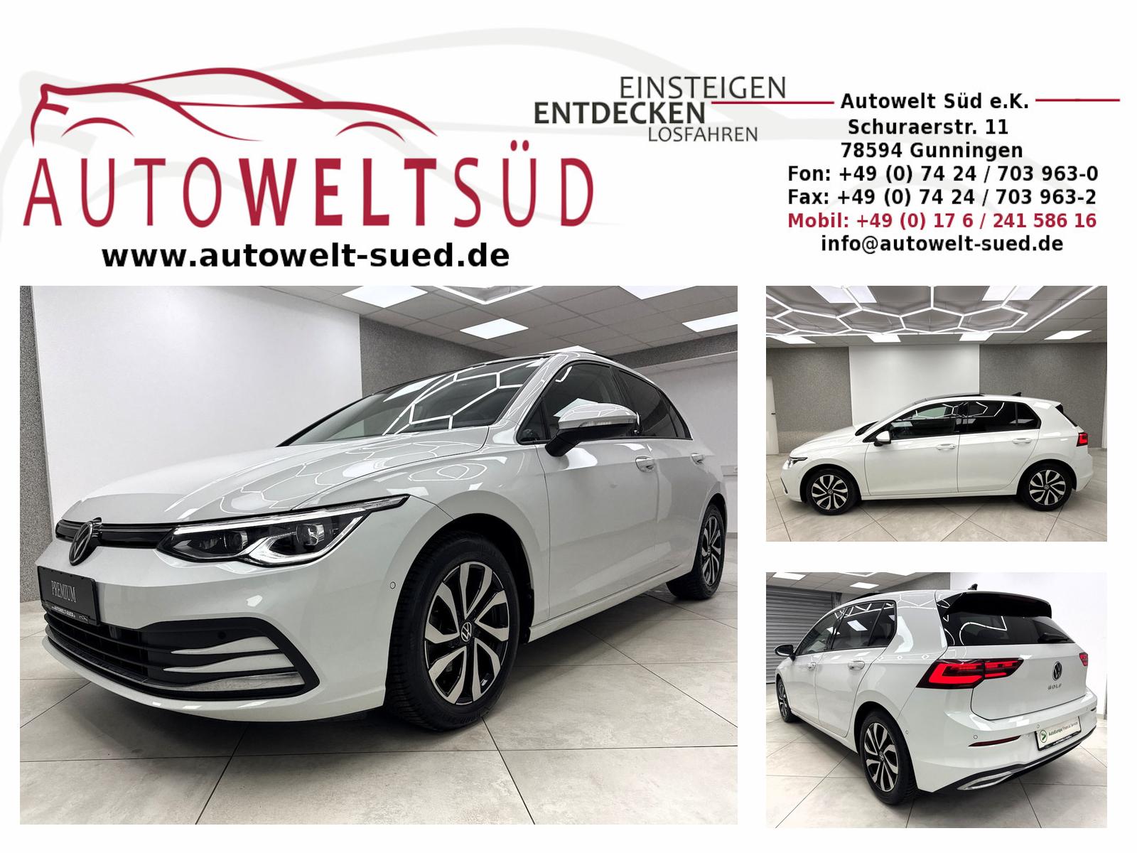 Volkswagen Golf 2.0 TDI Life Active Pano HUD Matrix ACC AHK