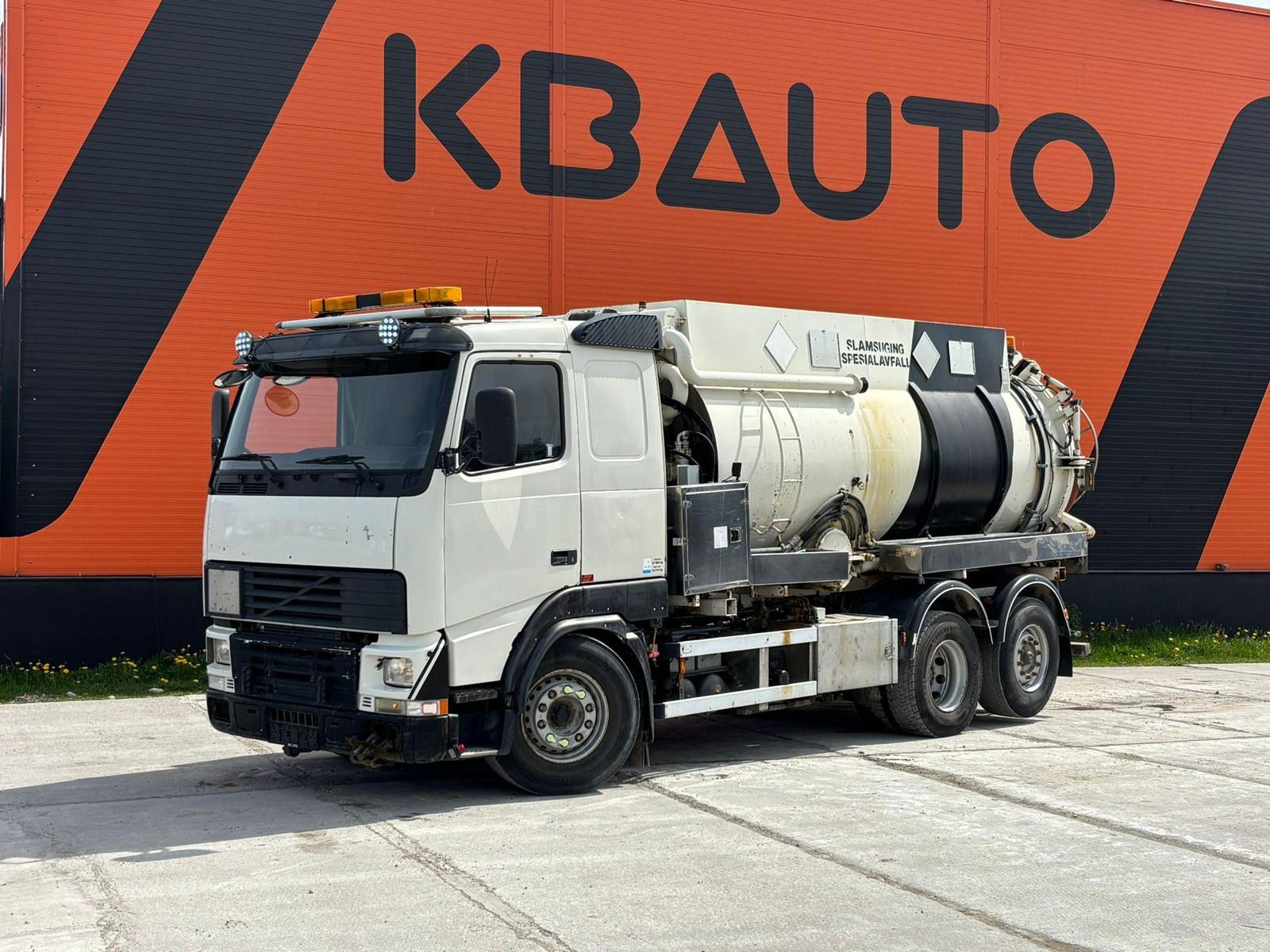Volvo FH420 6x2 WITTIG vacuum pump / DRUM BRAKES / FUL