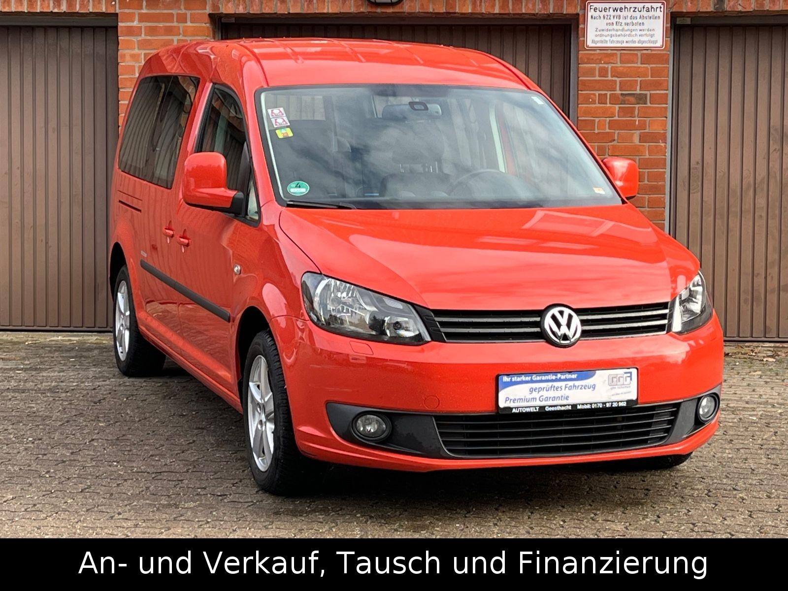 Volkswagen Caddy Maxi 7-Sitze Klima,DSG,SHZ,Zahnrie+TÜV NEU