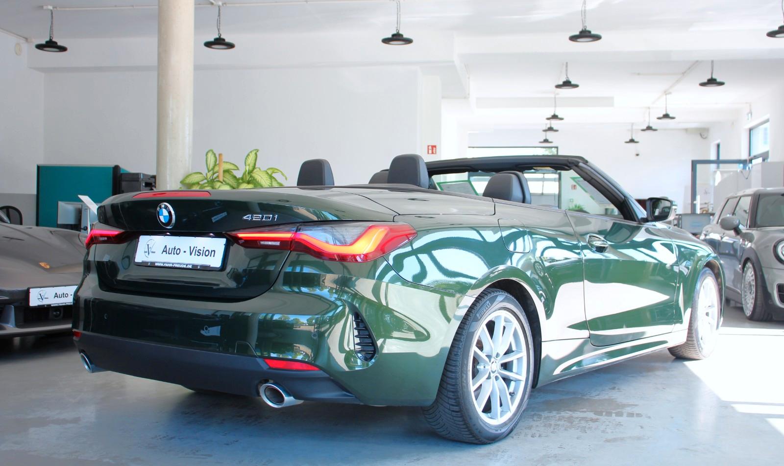 BMW 420 i Cabrio (G23) *LED*LHZ*Sportsitze*HiFi*Leder, миниатюра 4