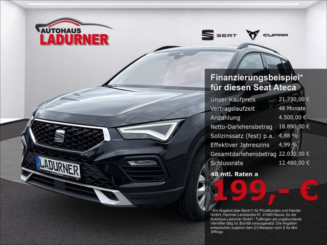 Ateca Style 2.0 TDI  *AHK+Navi+LED+Full Link+PDC