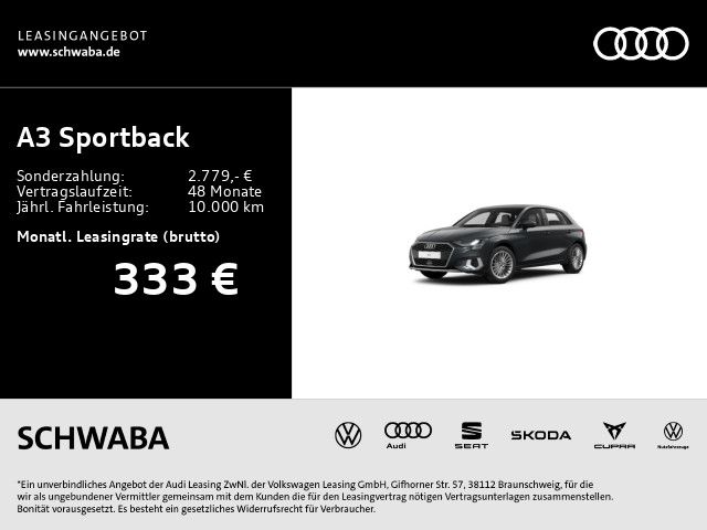 Audi A3 Sportback advanced 35TDI S tr.*ACC*AHK*KAM*17 imagem 2