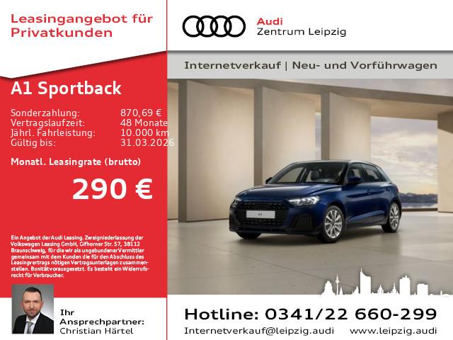 Audi A1 Sportback advanced 30 TFSI *Ganzjahresreifen*